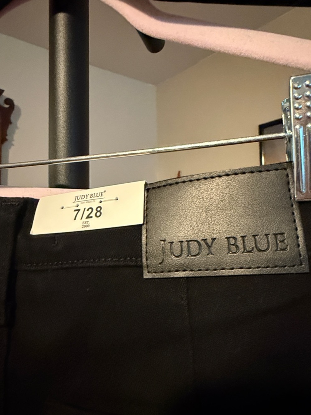Judy Blue Black High-Rise Cargo Jeans - Picture 6 of 8